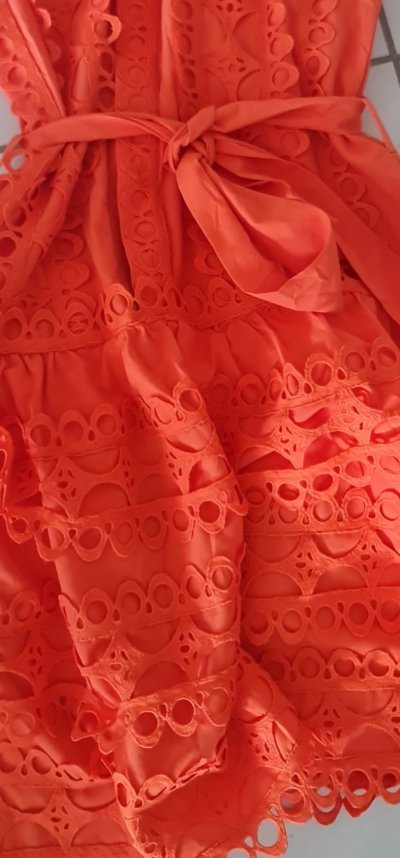 Šaty SICILY - oranžové