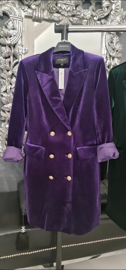 Kabátik NAPOLEON fialový