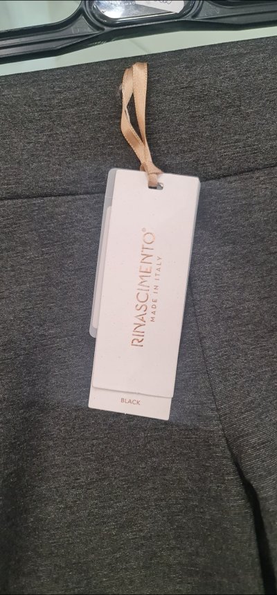 Leginsy úpletové zn. RInascimento - klasik sivé