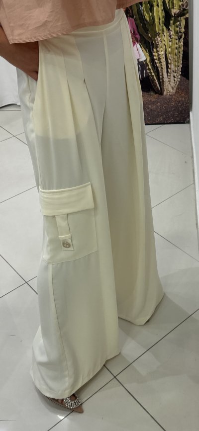 Nohavice LUCIA zn. RINASCIMENTO - maslové