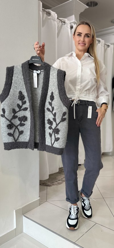 Jeansy MATTEO - šedé