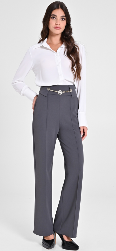 Nohavice PANTALONE zn. RINASCIMENTO - šedé