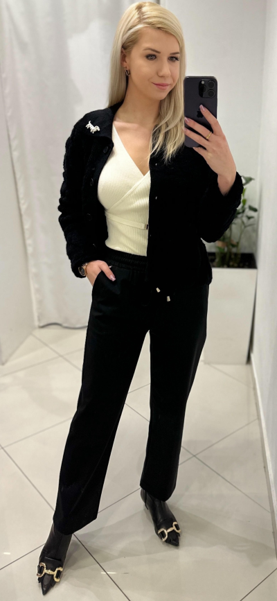 Sveter OLIVIA - čierny
