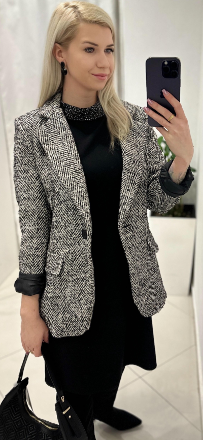 Šaty CHRISTINA zn. RINASCIMETNO - čierne