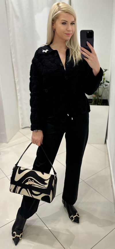 Sveter OLIVIA - čierny