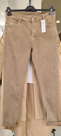Jeansy CHERRY push up - beige