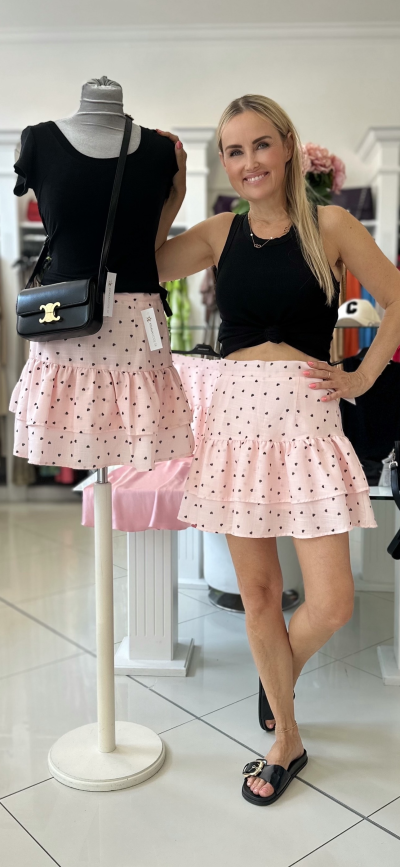 Sukňa CHIARA - srdiečková