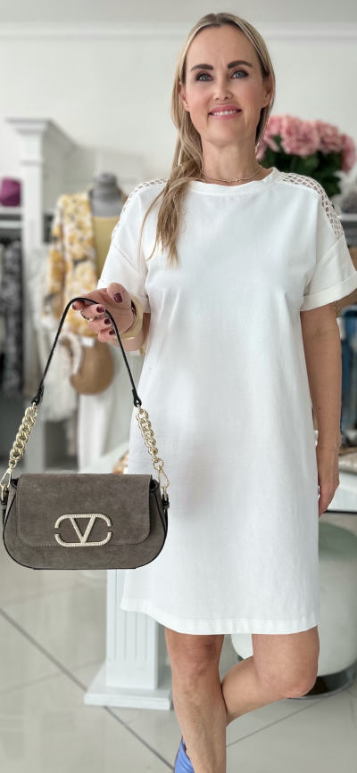 Kabelka VALENTINA jelenicová - sivohnedá