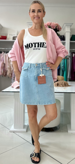 Sukňa jeans TENERIFE zn. RINASCIMENTO