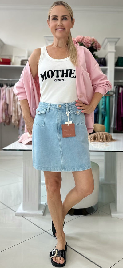 Sukňa jeans TENERIFE zn. RINASCIMENTO