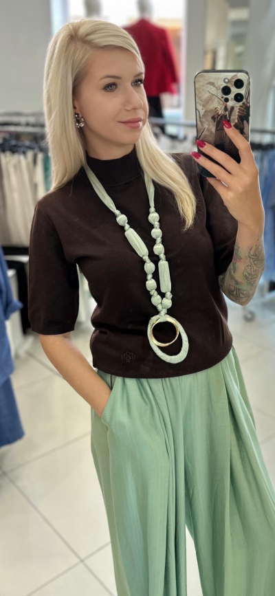 Korále MADELINE - mint