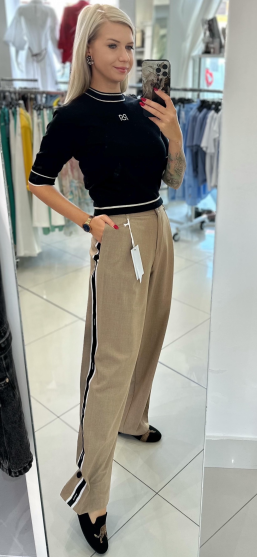 Nohavice SEMOLA zn. IMPERIAL - beige