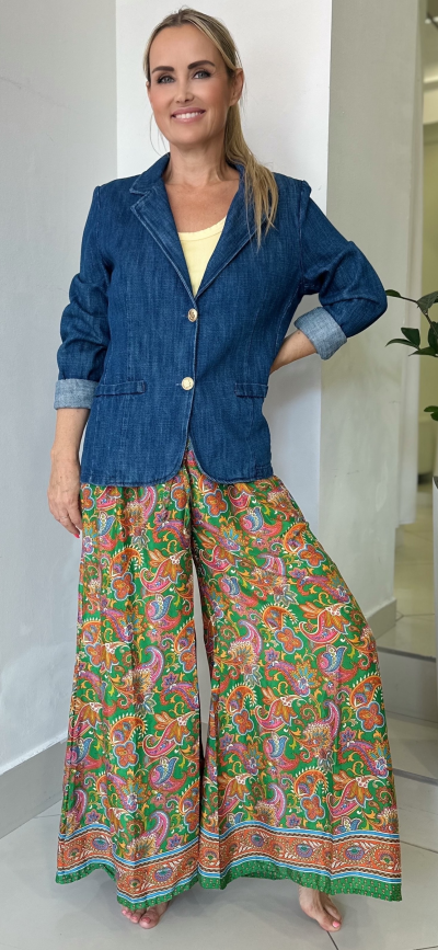 Sako THALIA jeans - tm. modré