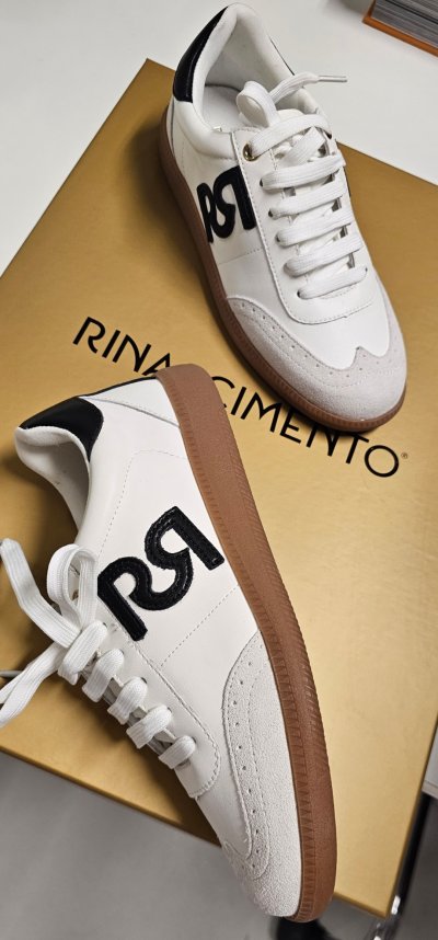 Tenisky ROMA zn. RINASCIMENTO - bielo čierne