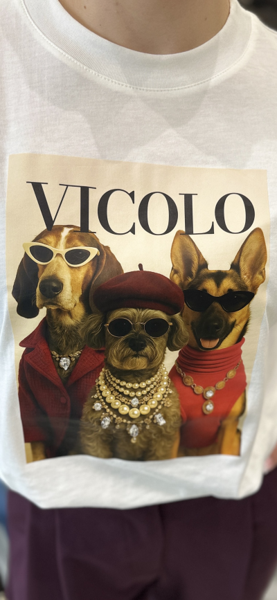 Tričko NORO zn. VICOLO - biele