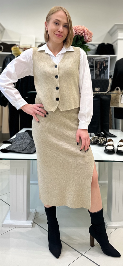 Komplet DEVANNO - beige
