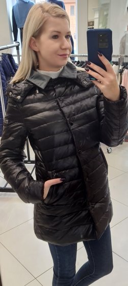 Bunda ALEXANDRA zn. PLEASE - čierne