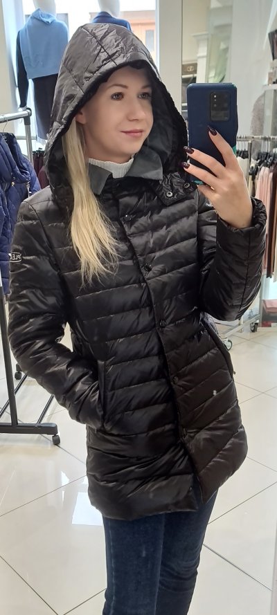 Bunda ALEXANDRA zn. PLEASE - čierne