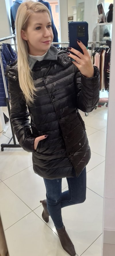 Bunda ALEXANDRA zn. PLEASE - čierne