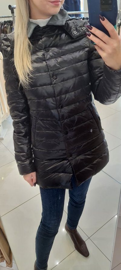 Bunda ALEXANDRA zn. PLEASE - čierne