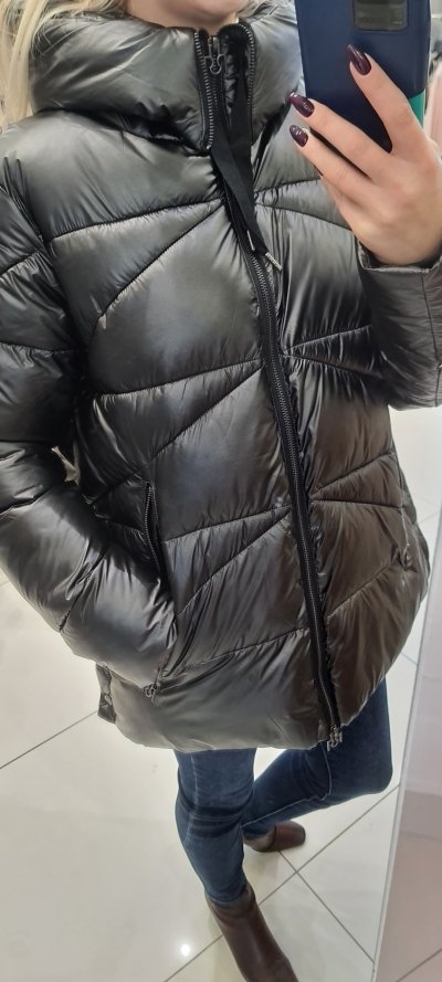 Bunda RIMINI zn. RINASCIMENTO - sivočierna