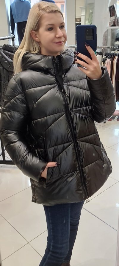 Bunda RIMINI zn. RINASCIMENTO - sivočierna