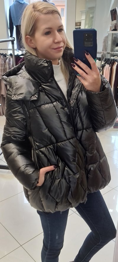 Bunda TIMEA zn. RINASCIMENTO - čierna