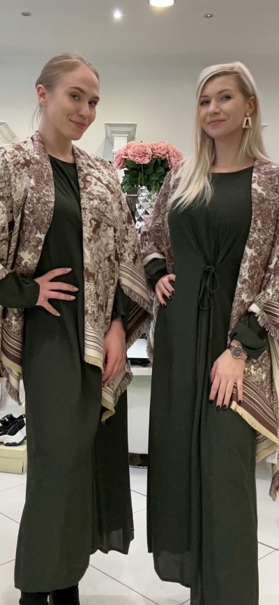 Šaty FIONA zn. NU - zelené