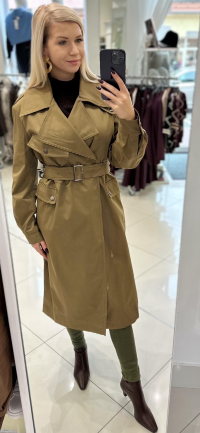 Trench coat ISABELLE - khaki