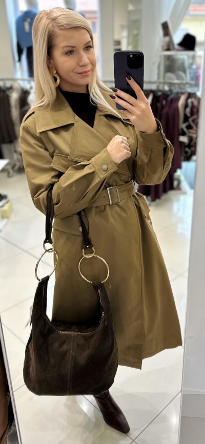 Trench coat ISABELLE - khaki