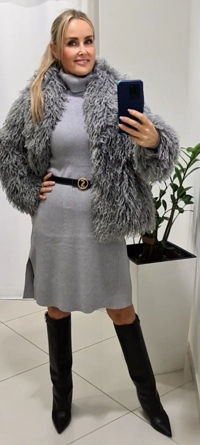 Čižmy SOLLIO zn. OVYÉ - čierne