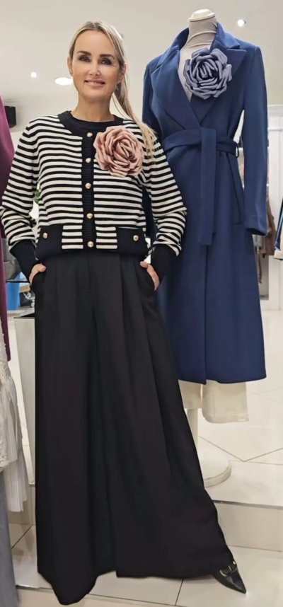 Brošňa ROSA - tehlová