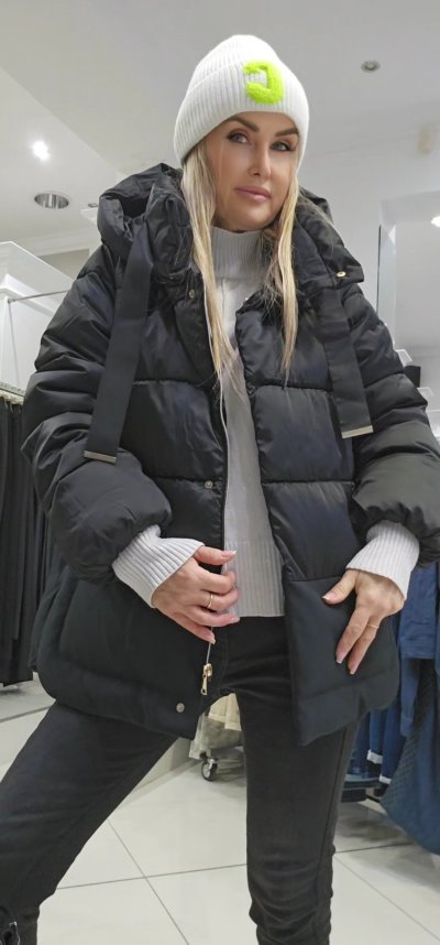 Bunda MILANO zn. ROBERTA BIAGI - čierna