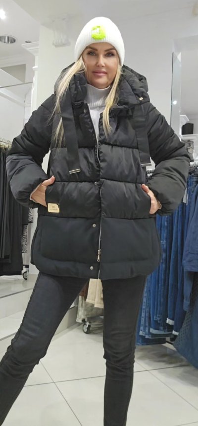 Bunda MILANO zn. ROBERTA BIAGI - čierna