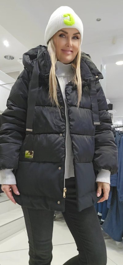 Bunda MILANO zn. ROBERTA BIAGI - čierna