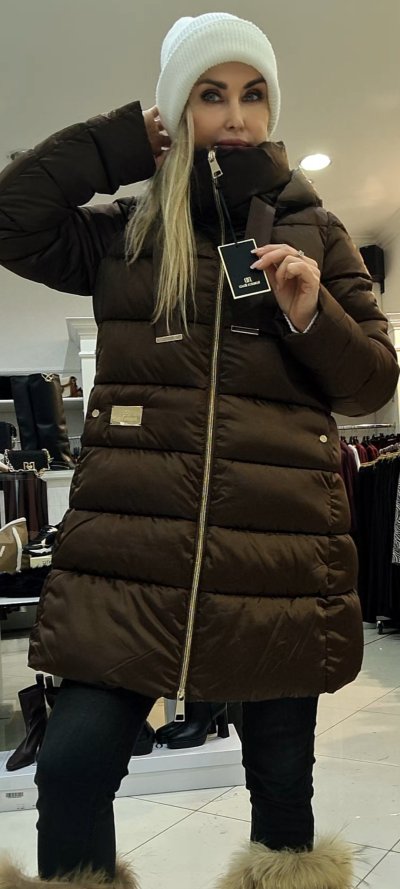 Bunda OLIVIA zn. ROBERTA BIAGI - hnedá