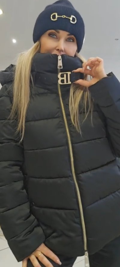 Bunda VITTORIA zn. ROBERTA BIAGI - čierna