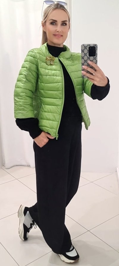 Bunda GIORGIOO - zelená