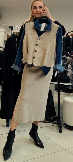 Komplet DEVANNO - beige