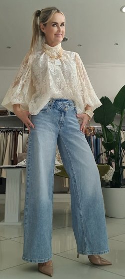 Jeansy Irena - modré