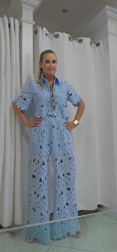 Komplet ISABELL - modrý