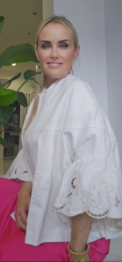 Bunda SELENA zn. TENSIONE IN - biela