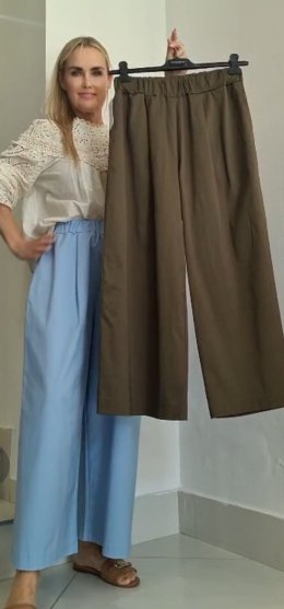 Nohavice LENA - khaki