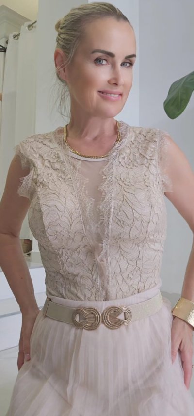 Opasok ROSALIA - zlatý