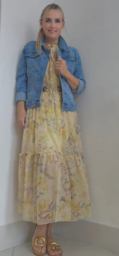 Šaty AMANDA - žlté