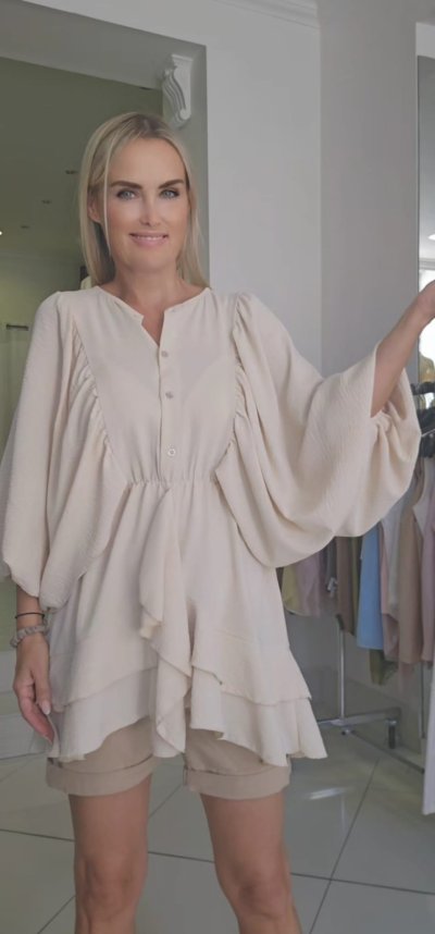 Blúza SANDRA - maslová