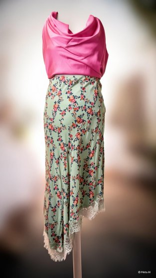 Sukna FLORA - farebná