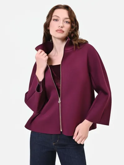 Kabát PARIS zn. RINASCIMENTO - burgundy