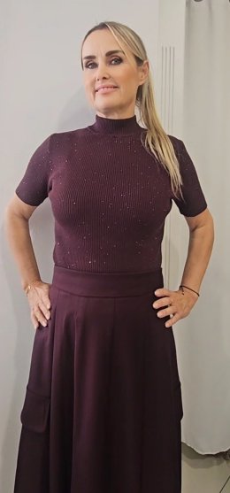 Pulover SABRINA zn. rinascimento - bordový