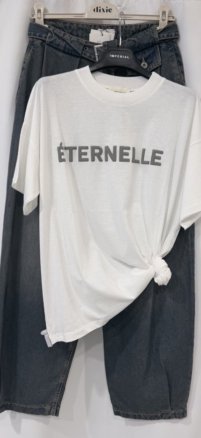 Tričko ETERNELLE zn. VICOLO - biele